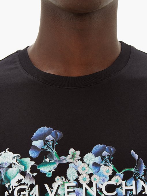 givenchy flower shirt