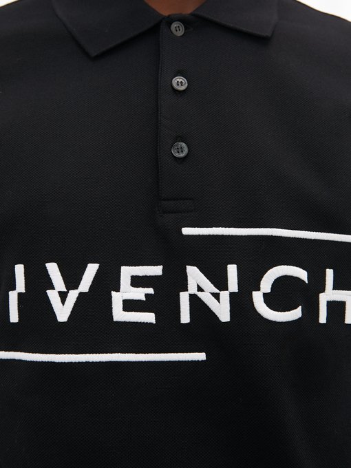 givenchy logo polo