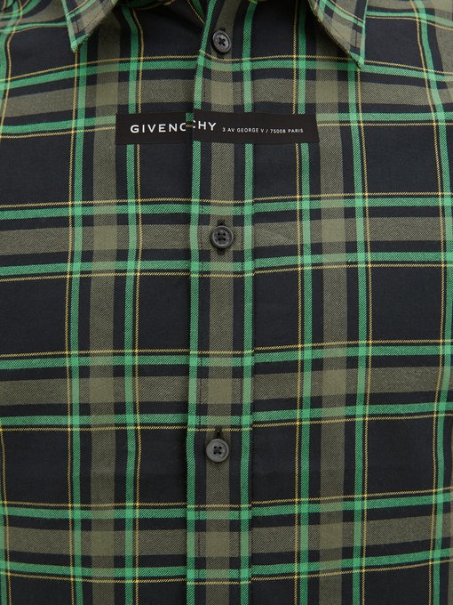 givenchy flannel shirt