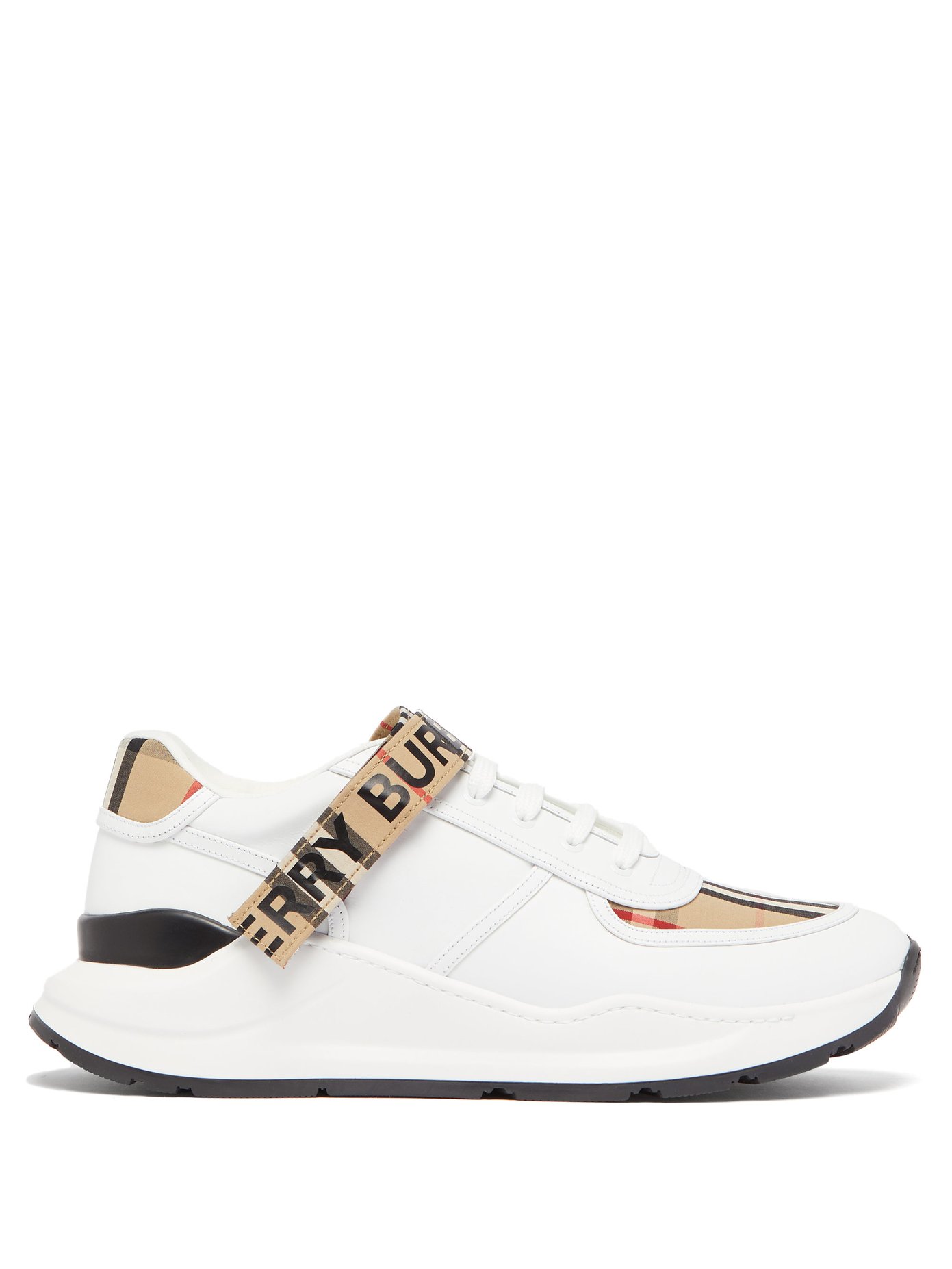 Ronnie leather trainers | Burberry 