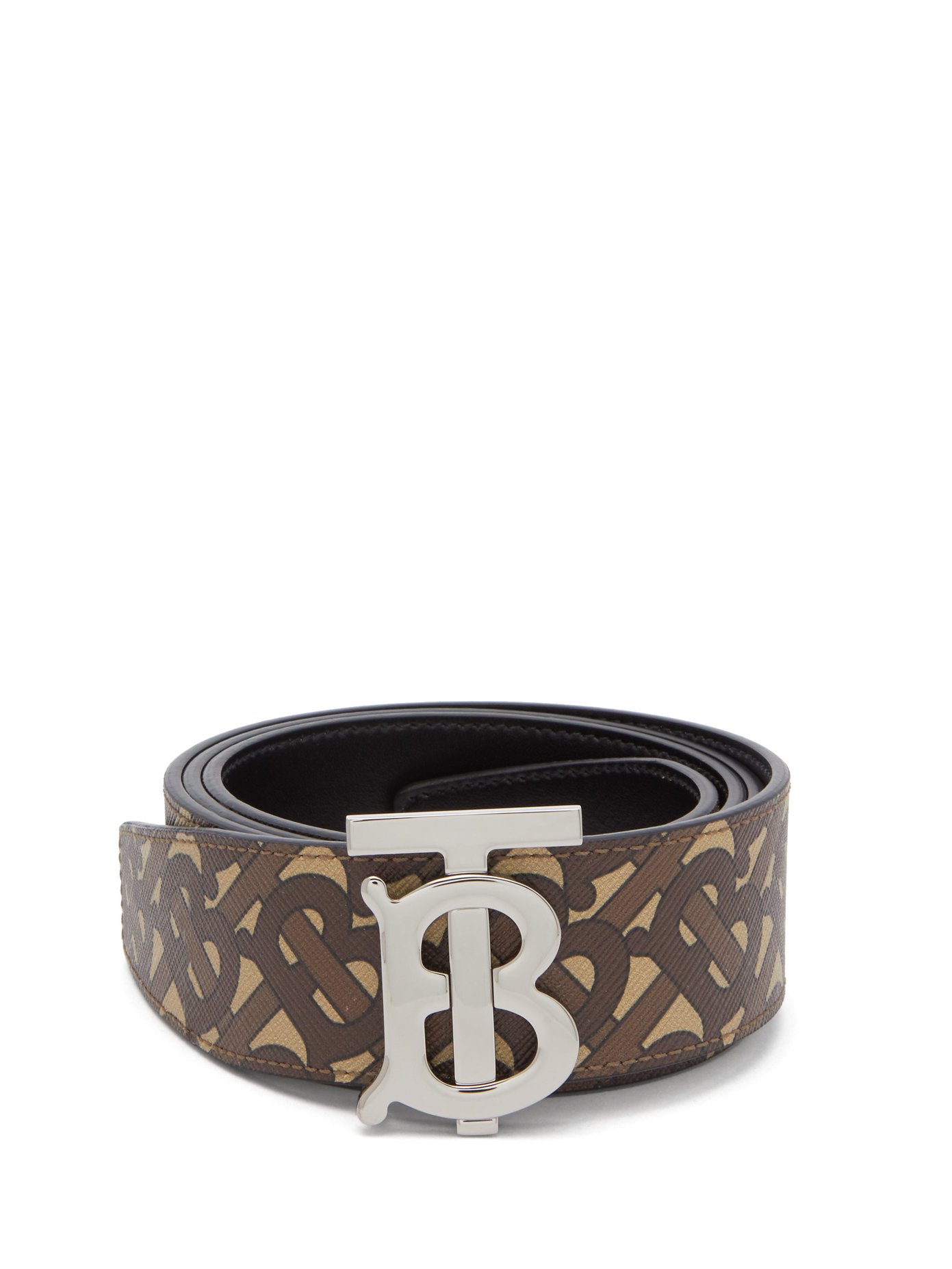 TB-monogram leather belt | Burberry 