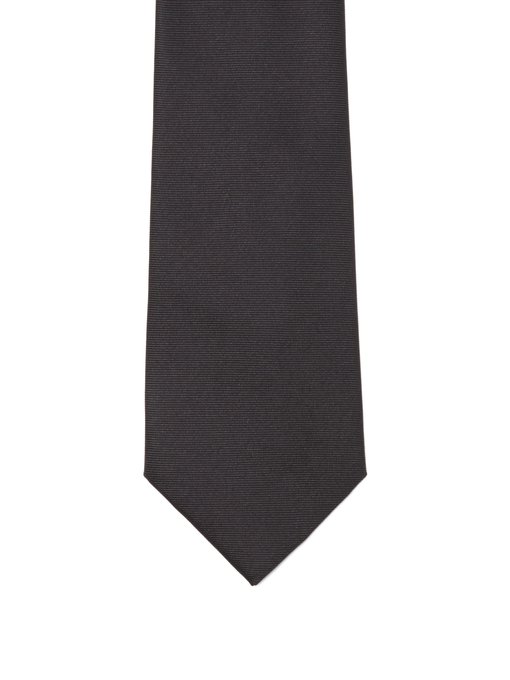 black burberry tie