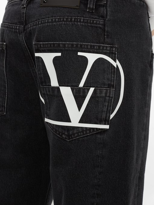 V-logo straight-leg jeans | Valentino | MATCHESFASHION UK