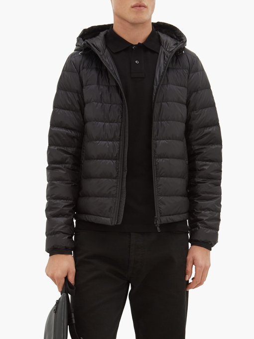 moncler quilted shell jacket