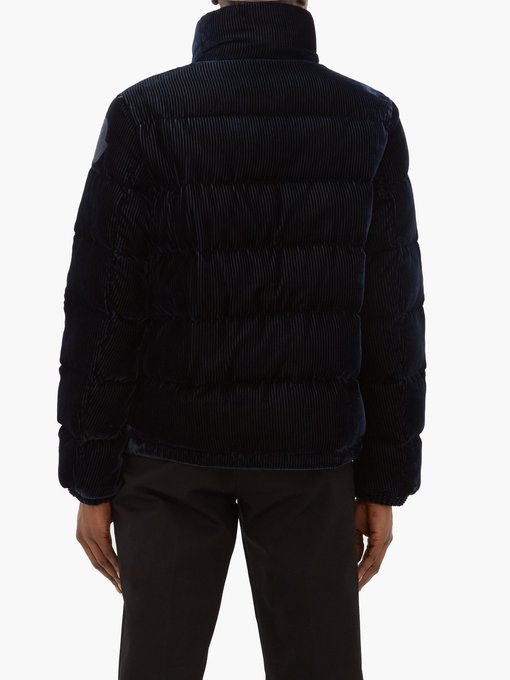 Moncler モンクレール Copenhague ベルベットコーデュロイ ダウンジャケット Matchesfashion マッチズファッション