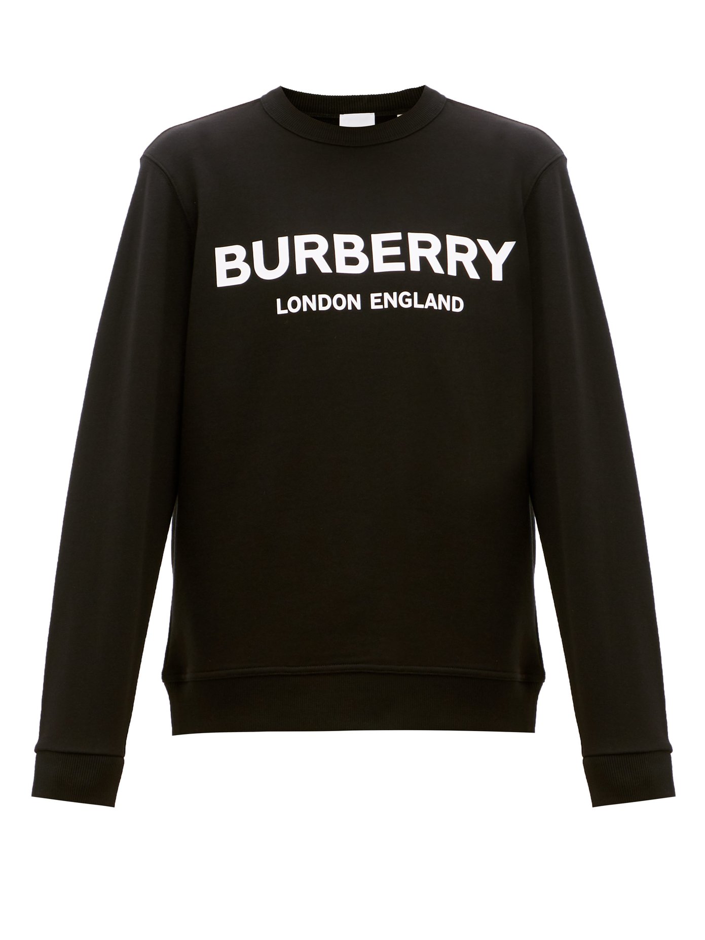 burberry black logo sweatshirt