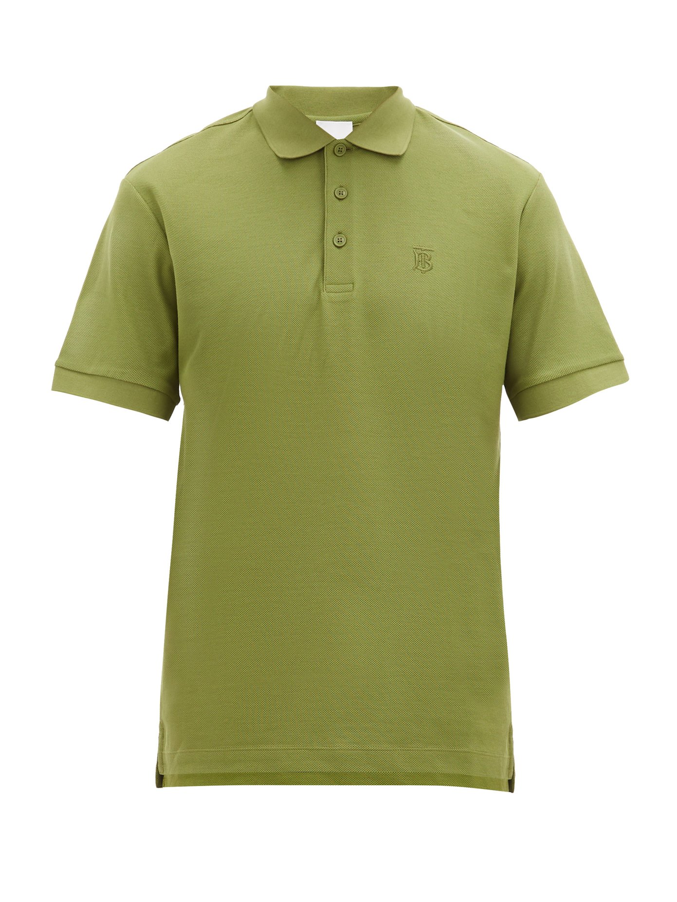 burberry polo green