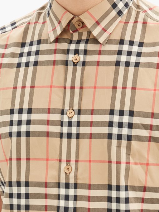 Nova-check cotton shirt | Burberry 