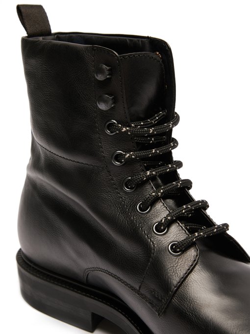 Arno lace-up leather boots | Paul Smith 