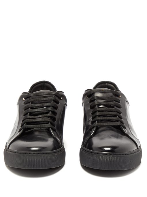 paul smith black basso trainers