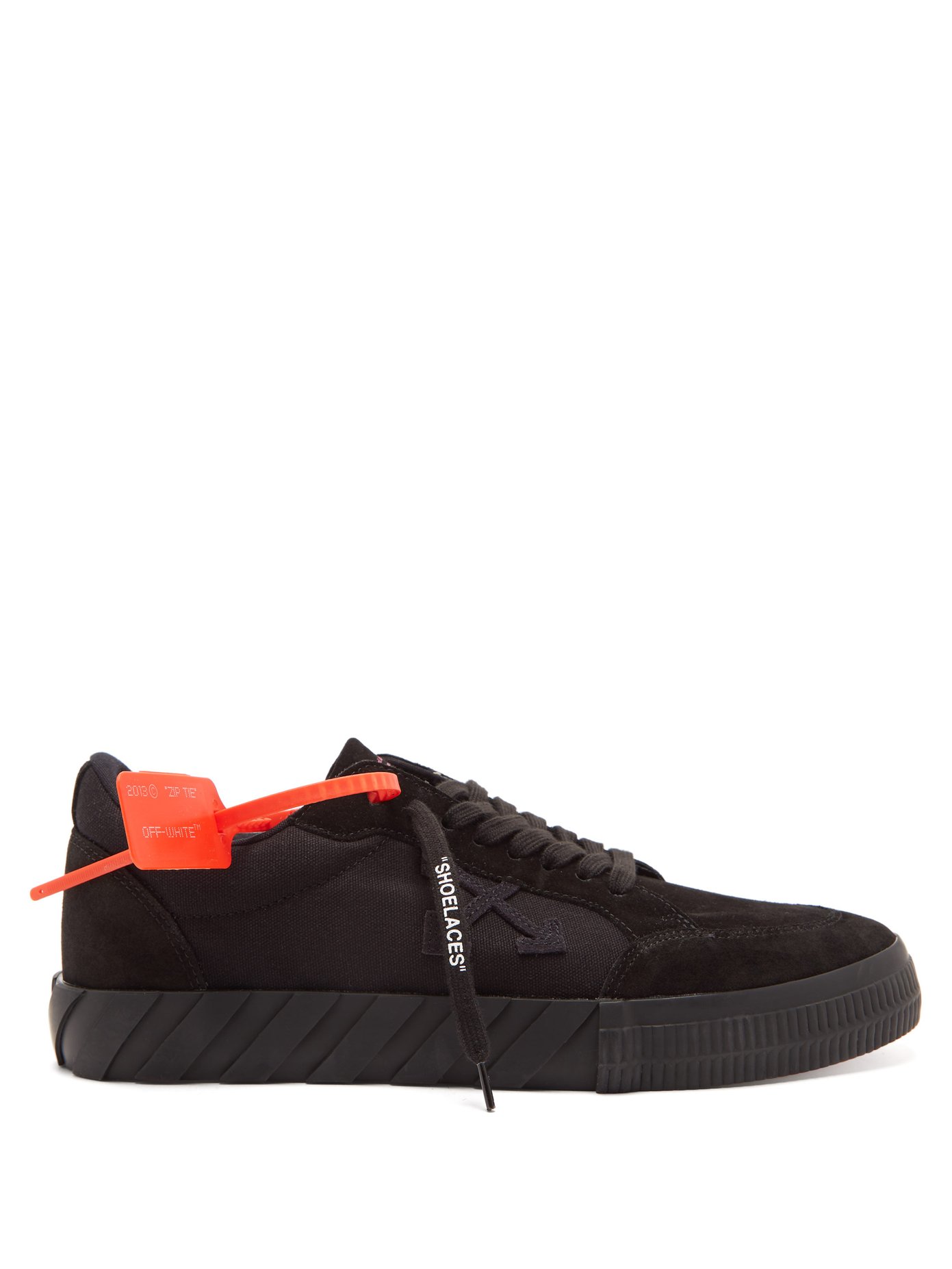 off white canvas trainers