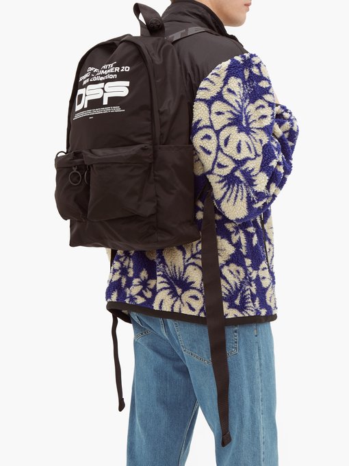 off white north face backpack