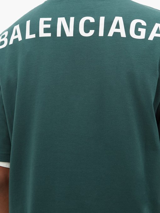Balenciaga Back Logo T Shirt Best Sale, 54% OFF | www 
