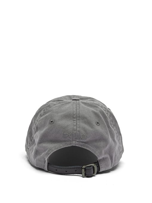 grey ralph lauren cap