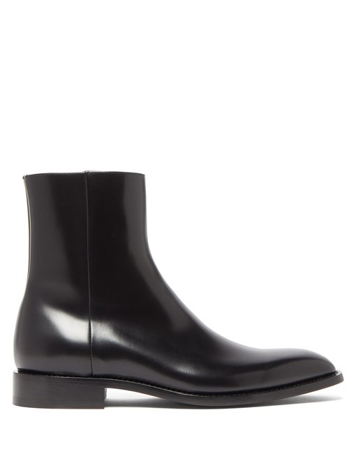 Chrystal polished-leather boots | Balenciaga | MATCHESFASHION UK