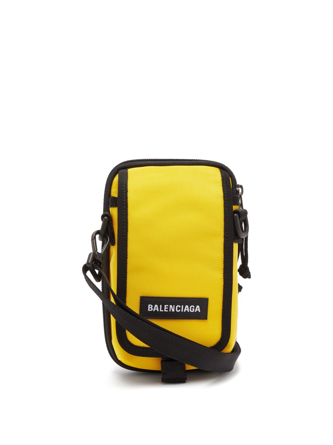balenciaga yellow purse