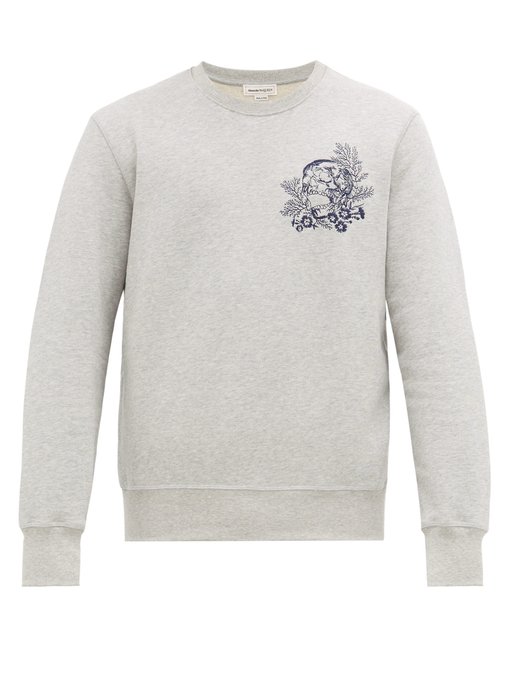 alexander mcqueen grey sweatshirt