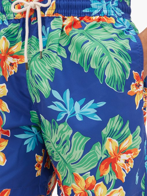 Tropical Print Swim Shorts Polo Ralph Lauren Matchesfashion Jp