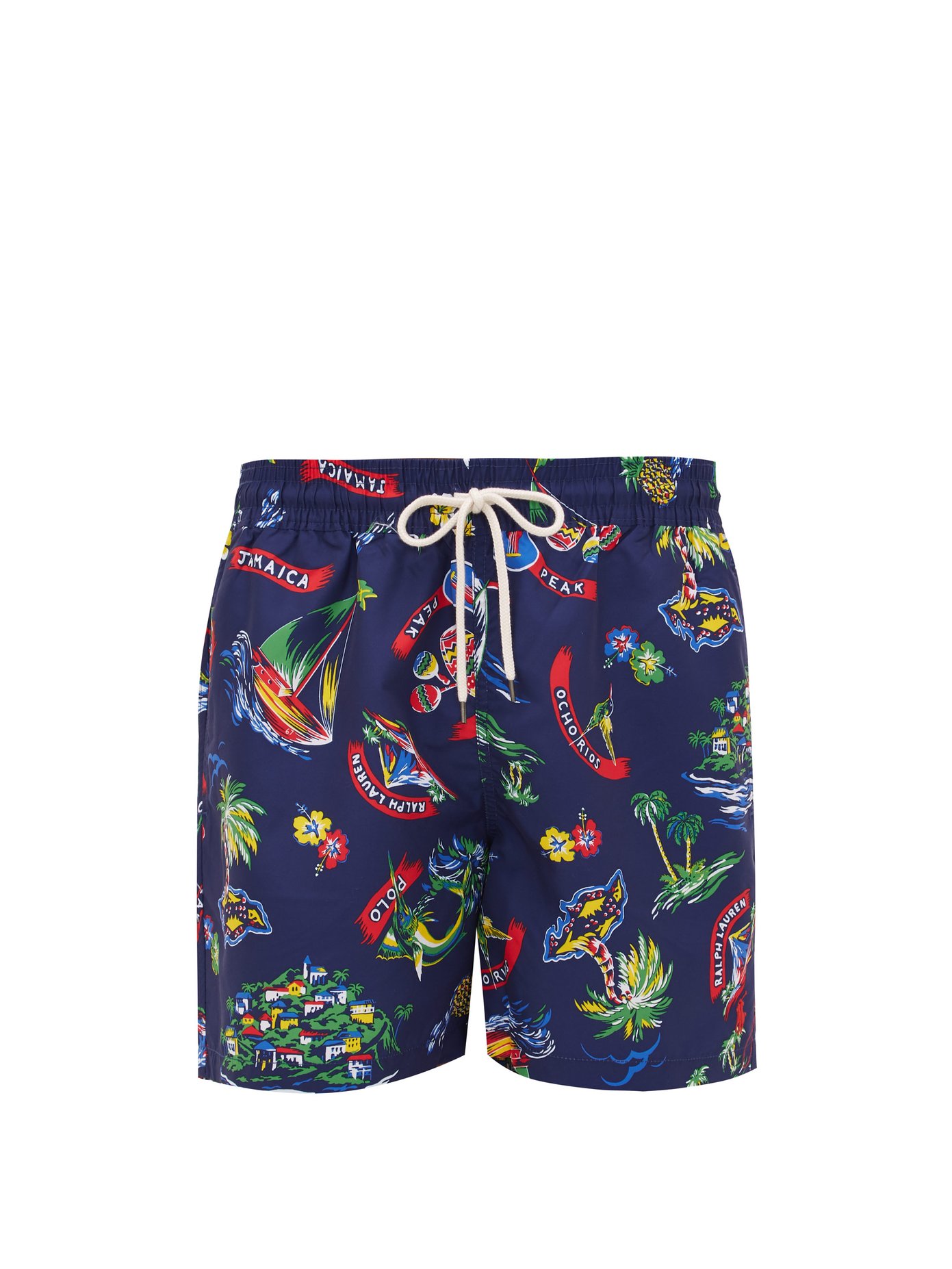 Jamaica-print swim shorts | Polo Ralph 