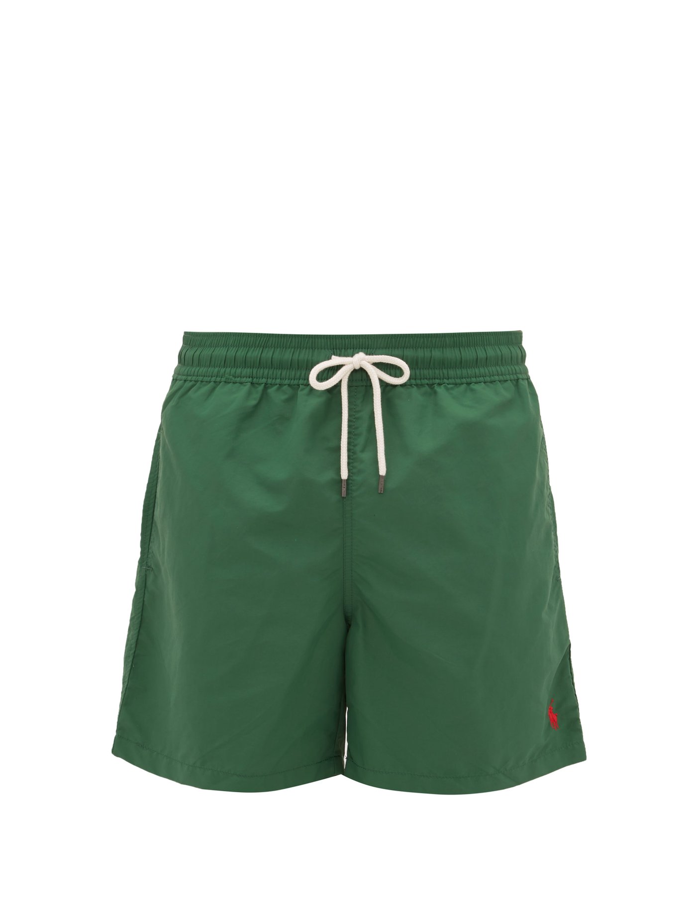 green polo swim trunks