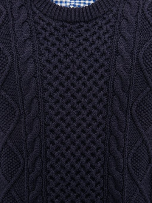 polo ralph lauren chunky cotton knit