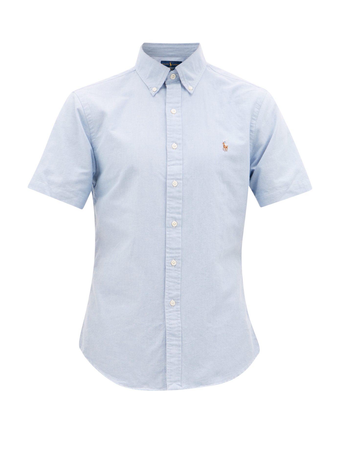 ralph lauren custom fit short sleeve shirt
