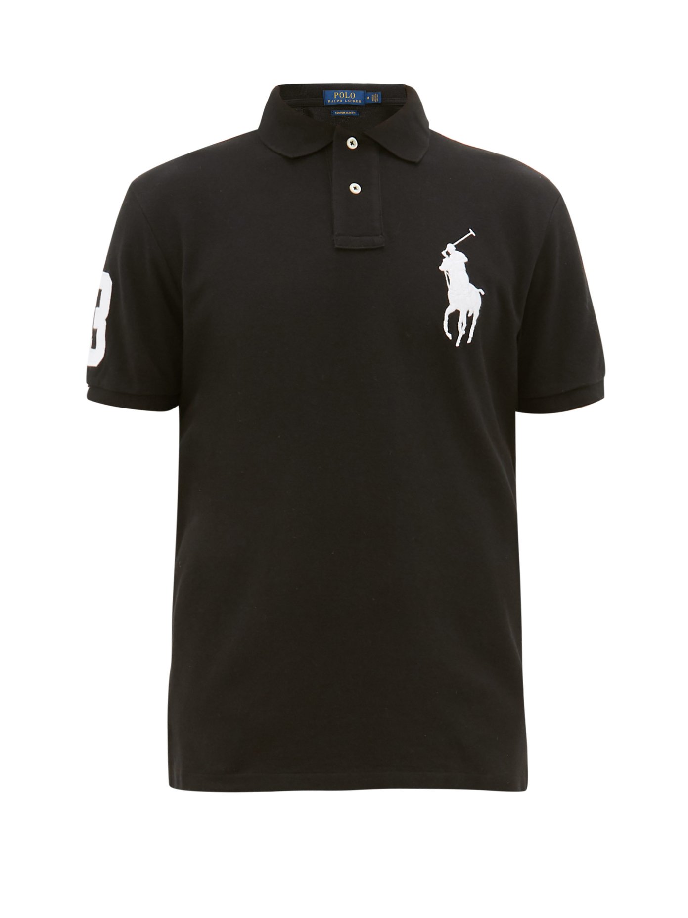 black polo ralph lauren polo shirt