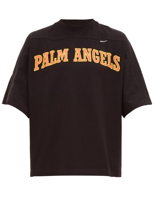 palm angels t shirt logo print