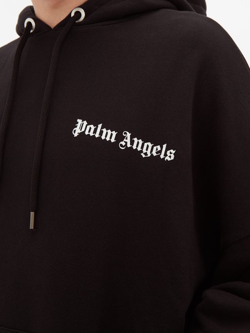 palm angels logo sweatshirt