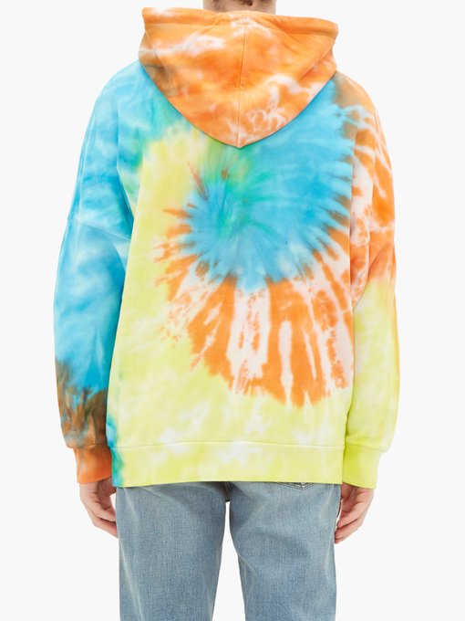 palm angels tie dye hoodie