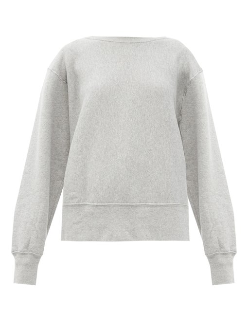 loopback cotton sweatshirt