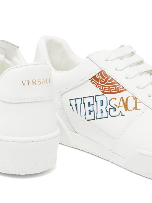 versace logo trainers