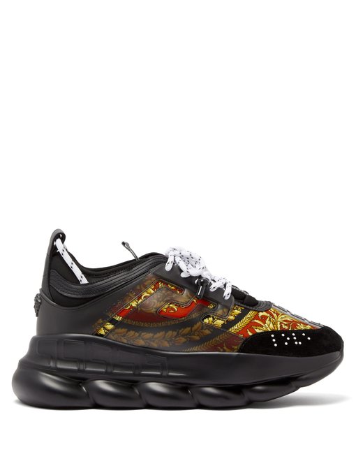versace chain reaction black and gold