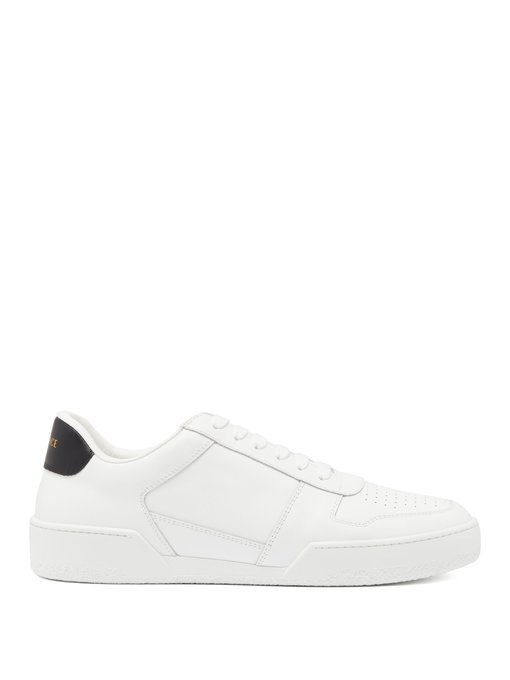 versace leather trainers