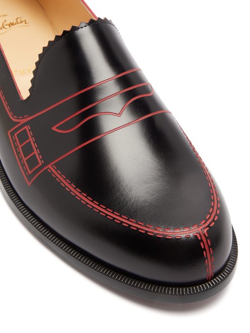 louboutin mocassin