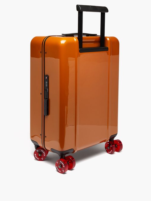 orange cabin luggage