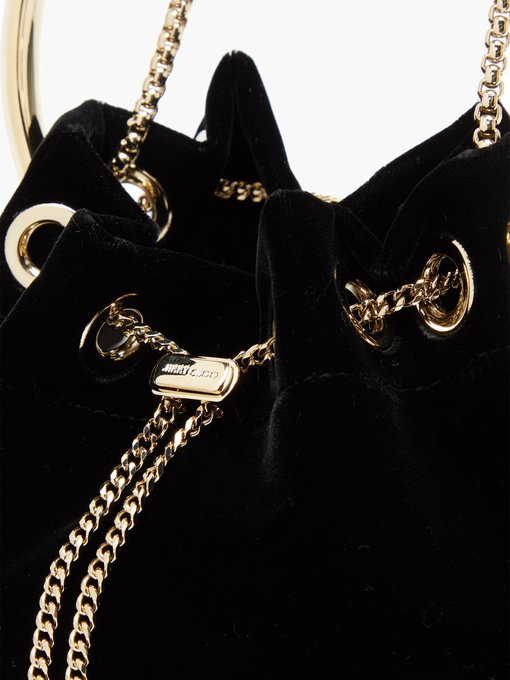 jimmy choo velvet bag