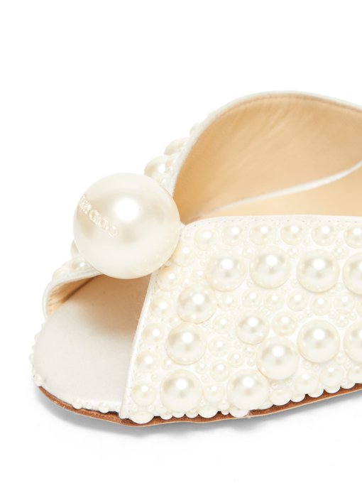 jimmy choo shoes with pearls