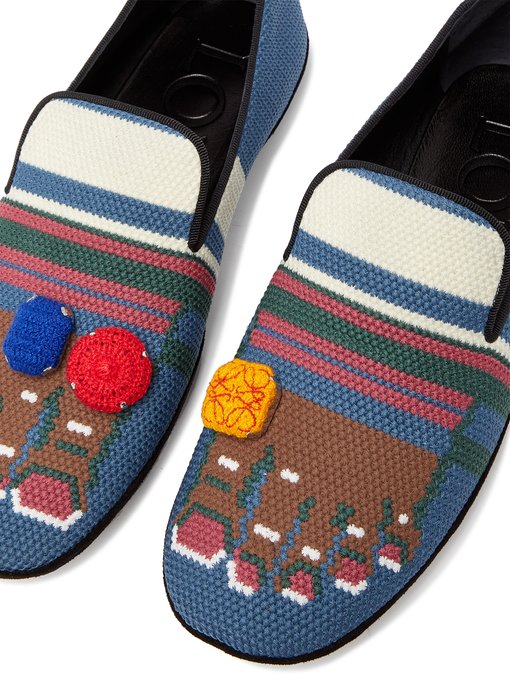 needlepoint loafers