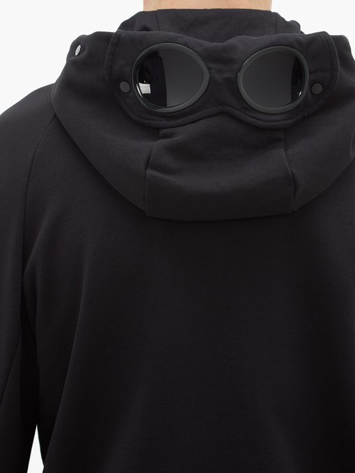 mens cp company goggle hoodie