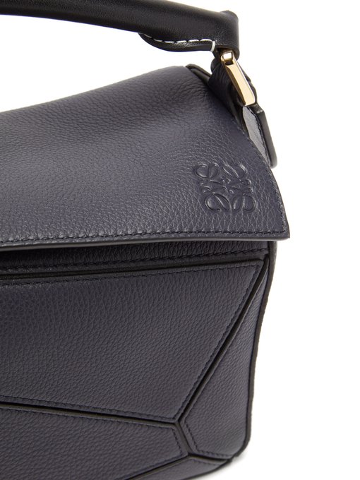 loewe puzzle grained leather