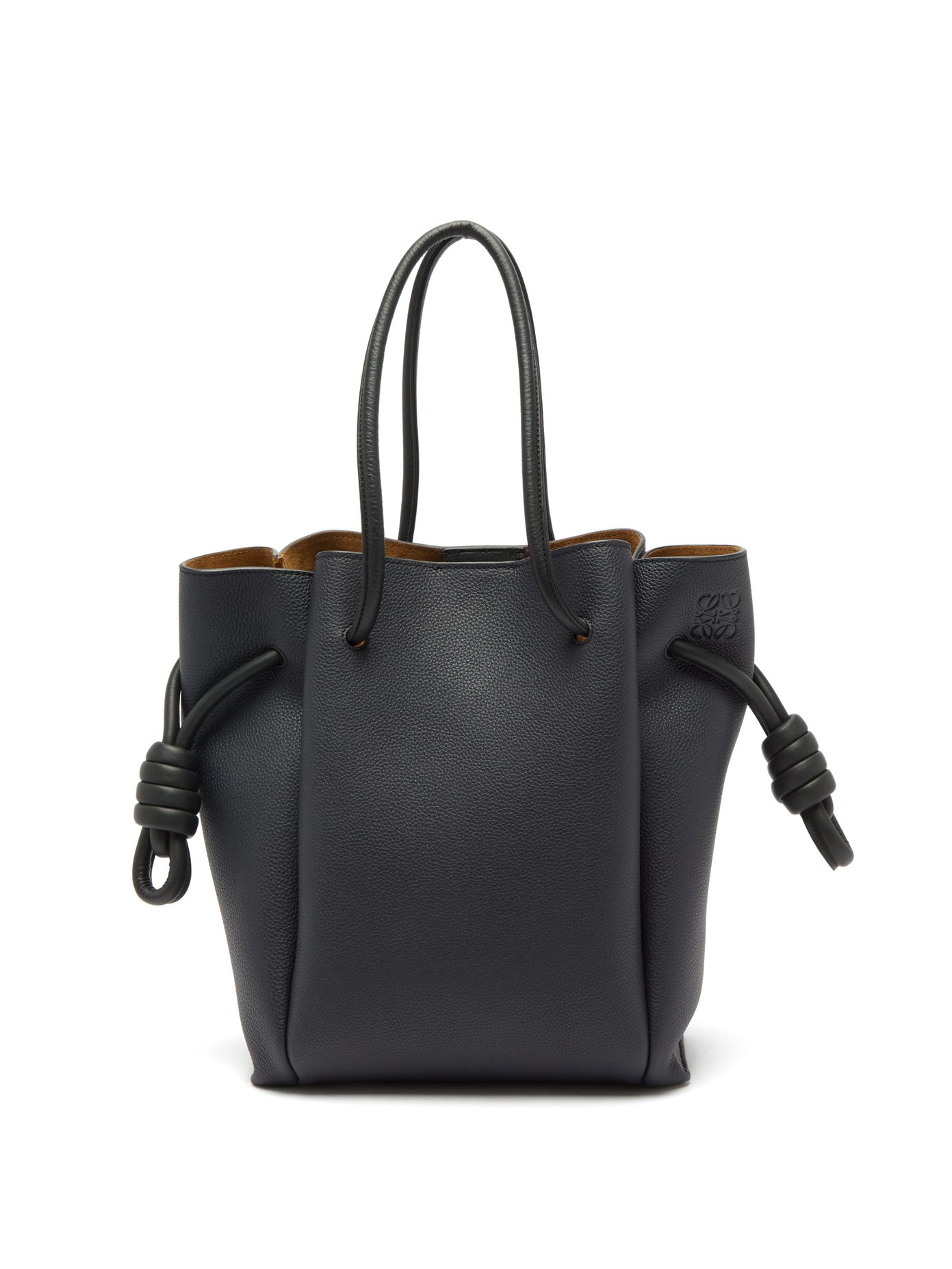 Flamenco small leather tote bag | Loewe 