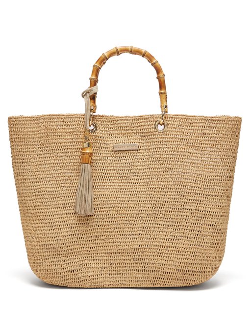 heidi klein raffia bag