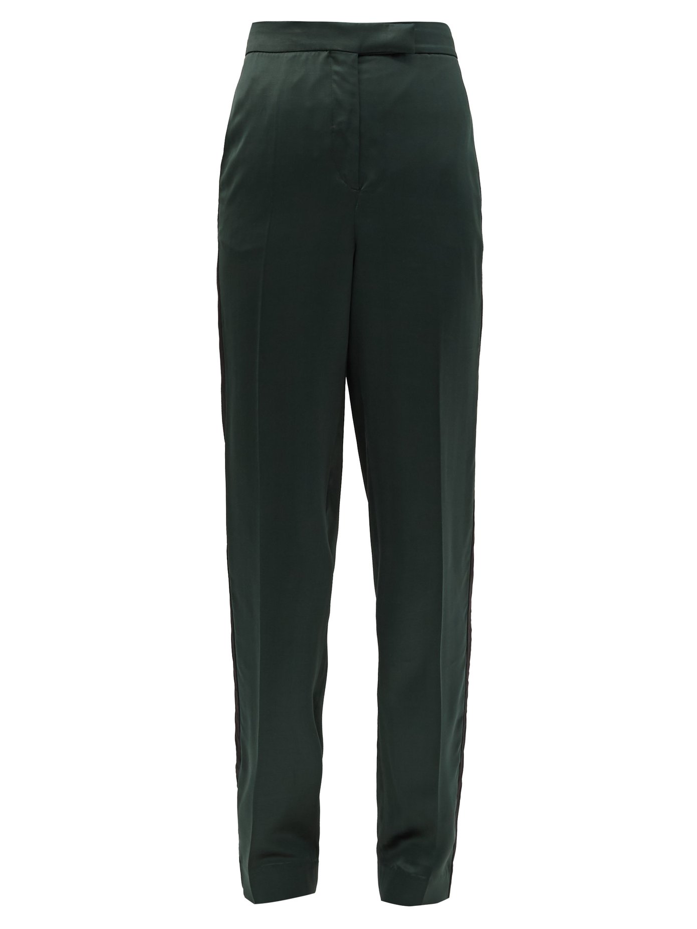 skinny striped trousers