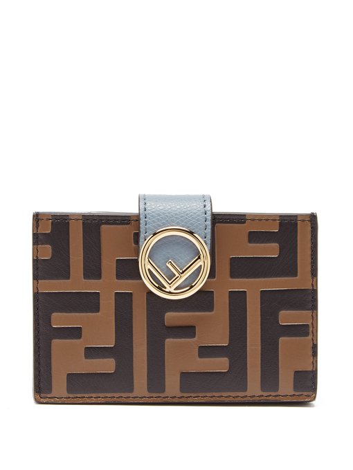 fendi ff logo wallet