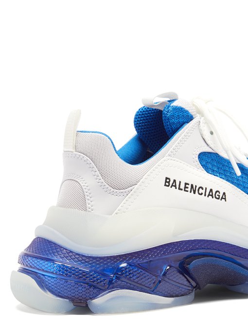 balenciaga trainers leather