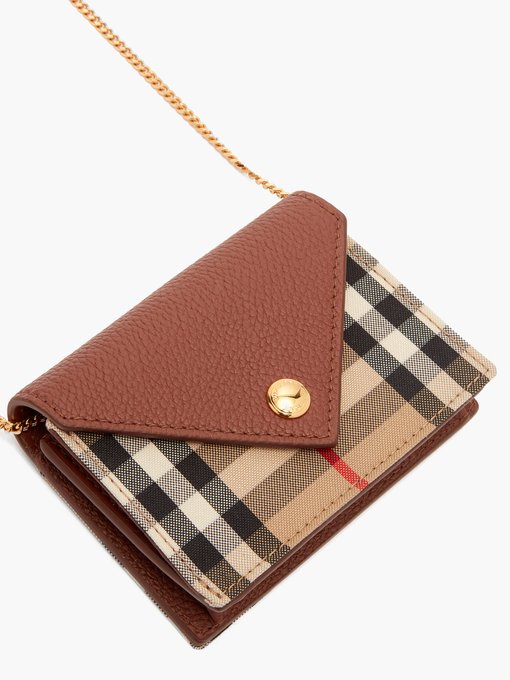 burberry vintage check wallet