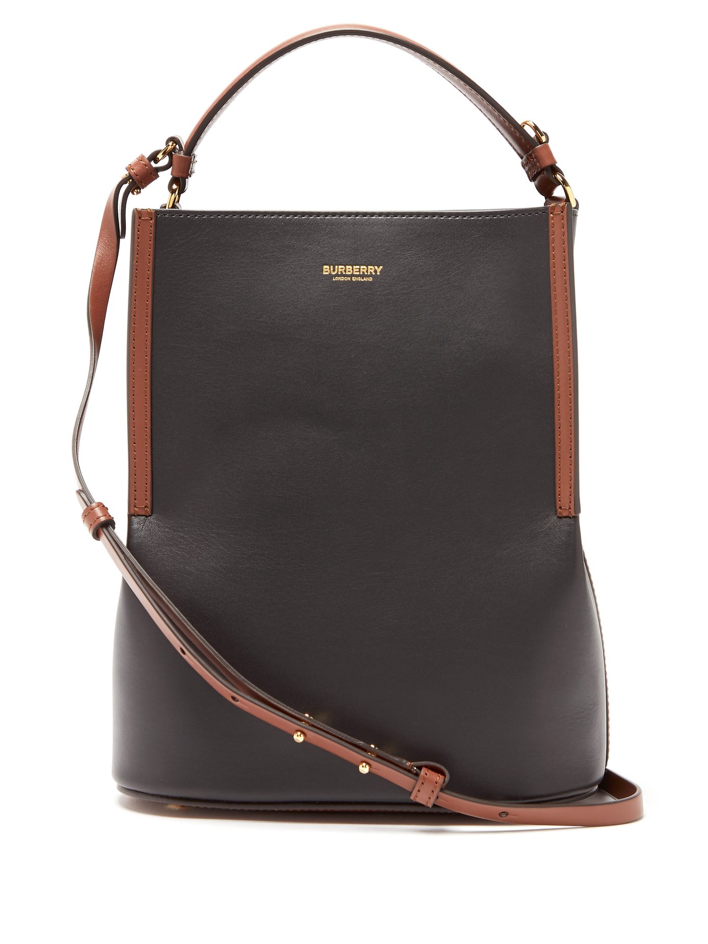 Peggy leather bucket bag | Burberry 
