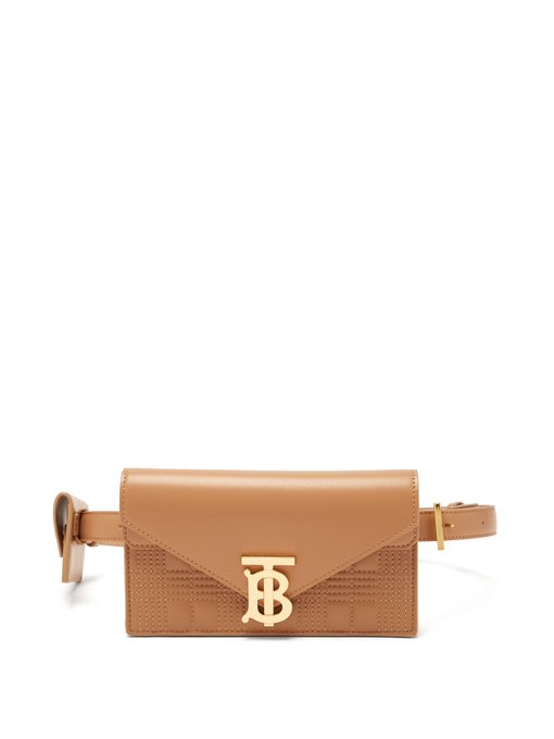 burberry large leather belt bag