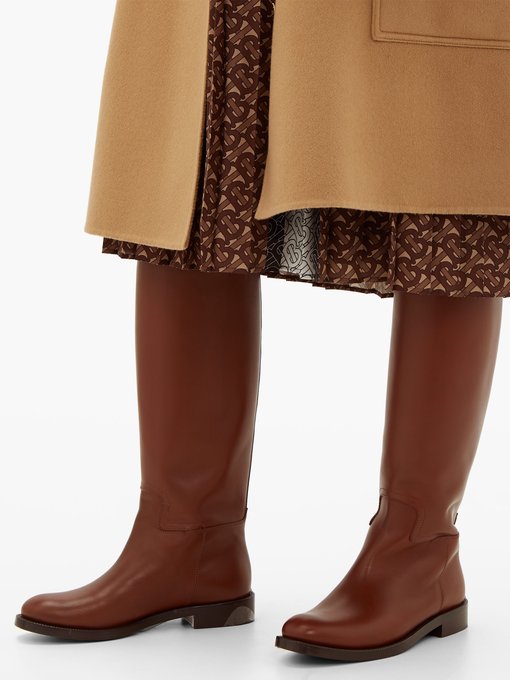 burberry knee boots